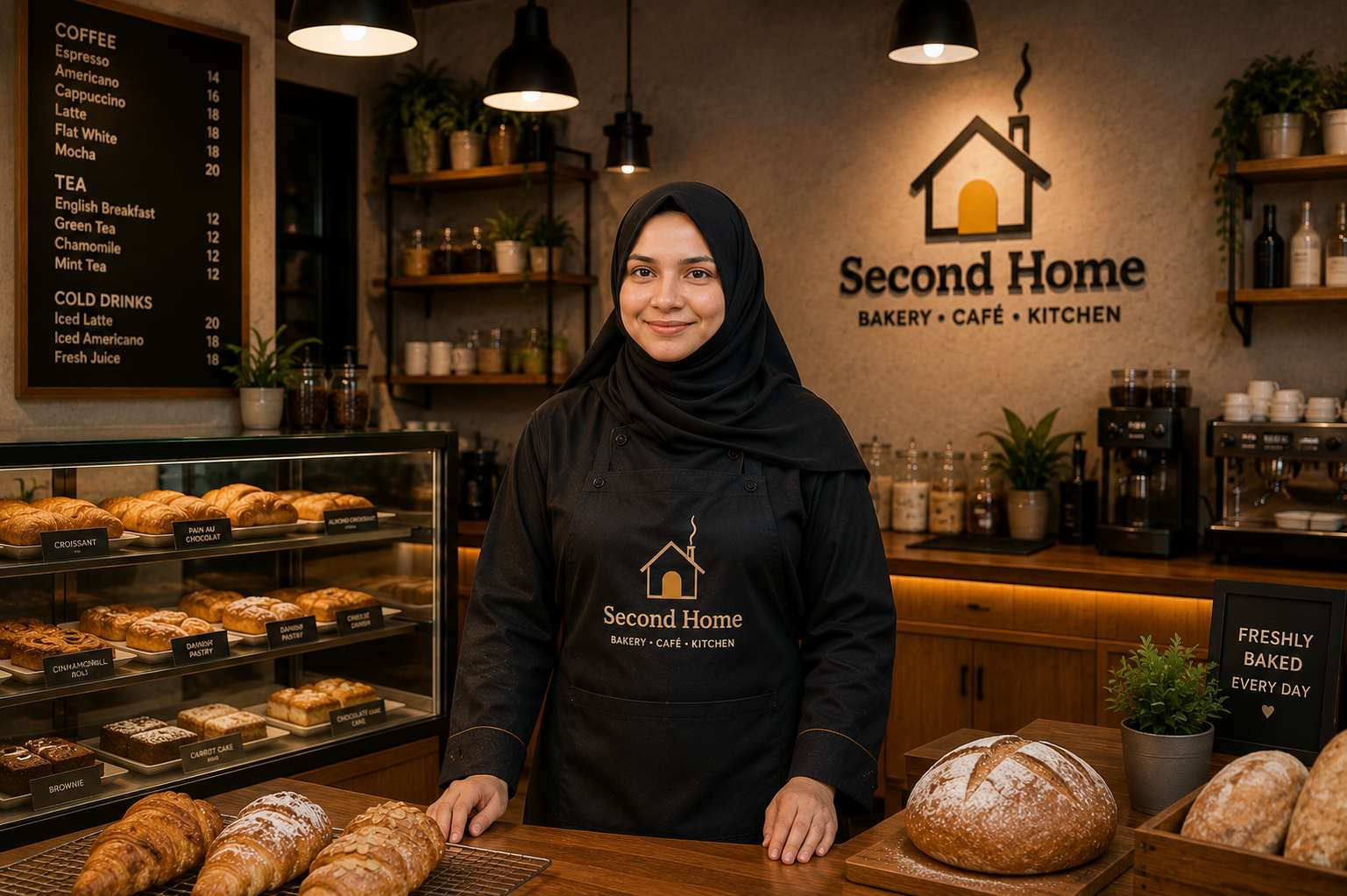 warm welcome at second home bakery